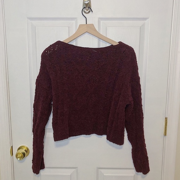 ✧･ﾟplum chenille sweater - Picture 3 of 5